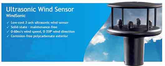 Ultrasonic Wind Sensor WindSonic